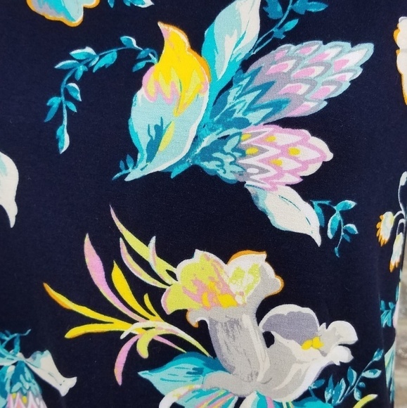 Nwt Ann Taylor S SMALL Floral Print Pull On Dress - Picture 4 of 8